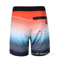 Colorful Beach Board Shorts Stretch Men Swimwear